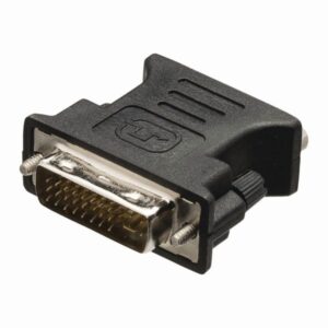 DVI-zu-VGA-Adapter | DVI-I 24 + 5-poliger Stecker - VGA-Buchse | Schwarz