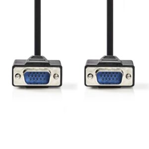 VGA-Kabel | VGA-Stecker - VGA-Stecker | 3,0 m | Schwarz