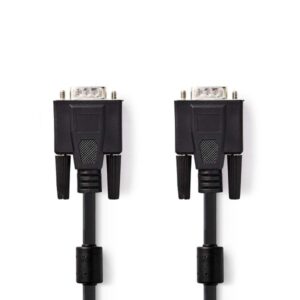 VGA-Kabel | VGA-Stecker - VGA-Stecker | 3,0 m | Schwarz