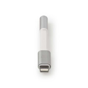 Apple Lightning-Adapter | Apple Lightning, 8-poliger Stecker - 3,5-mm-Buchse | 0,15 m | Aluminium