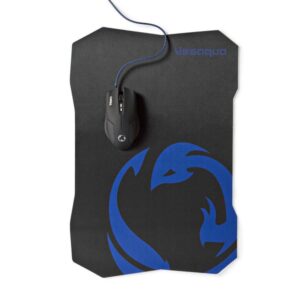 Set aus Gaming-Maus und Mousepad | Kabelgebundene Maus | 1600 dpi | 6 Tasten
