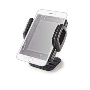 Nedis Handyhalterung Auto, KFZ Handyhalterung-Ständer mit Saugnapf und Einstellbarer Teleskoparm, 3in1 | Lüftung/Saugnapf/Aufkleber, für iPhone,Samsung, HTC, Nokia,Blackberry,Huawei, LG,GPS und Mehr