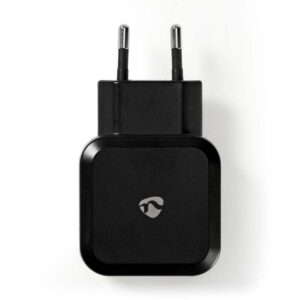 Netzladegerät | 4,8 A | 2 Ausgänge | USB-A | Schwarz
