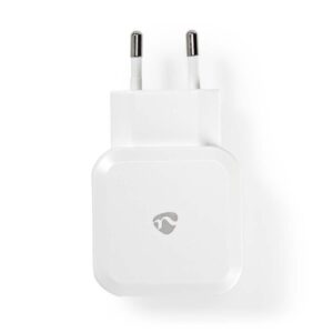 Netzladegerät | 4,8 A | 2 Ausgänge | USB-A | Weiß