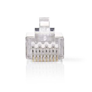 Netzwerk-Stecker | RJ45 (8P8C)-Stecker - 10 Stück | Metall