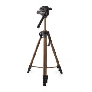 Stativ | Schwenk- und Neigefunktion | Max. 3,5 kg | 161 cm | Schwarz/Silber
