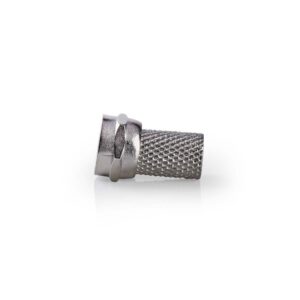 F-Stecker | Stecker | Für 6,4-mm-Koaxialkabel | 25 Stück | Metall