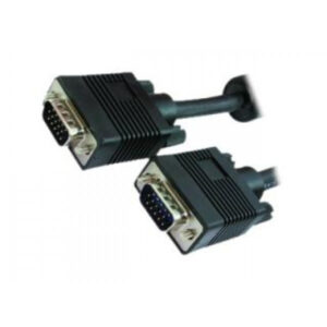Mediarange VGA-Kabel | VGA-Stecker - VGA-Stecker | 1,8 m | Schwarz