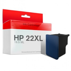 Tintenpatrone, Wiederbefüllt, Ersetzt HP 22, HP 22XL (C9352AE), 19.5 ml, Dreifarbig