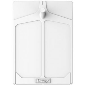 Tesa 77766-00000 - Innenraum - Universalhaken - Weiß - Klebestreifen - 4 kg - Putz