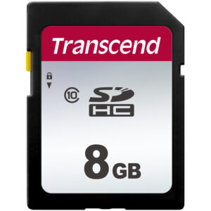 Transcend 300S - 8 GB - SDHC - Klasse 10 - NAND - 20 MB/s - 10 MB/s