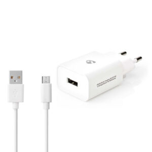 Netzladegerät | 1x 2.1 A A | Anzahl der Ausgänge: 1 | USB-A | Micro USB (Lose) Kabel | 1.00 m | 10.50 W | Einzelspannungsausgang