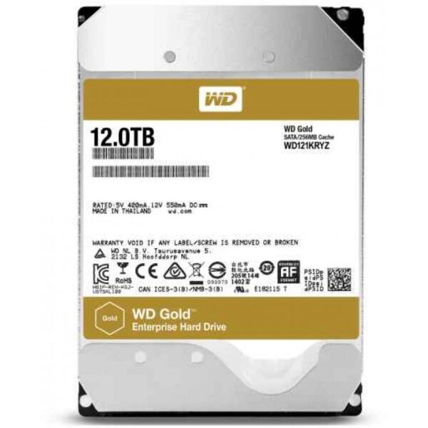 WD Gold 12000GB Serial ATA III Interne Festplatte – Bild 5