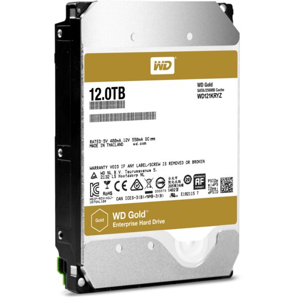 WD Gold 12000GB Serial ATA III Interne Festplatte – Bild 2